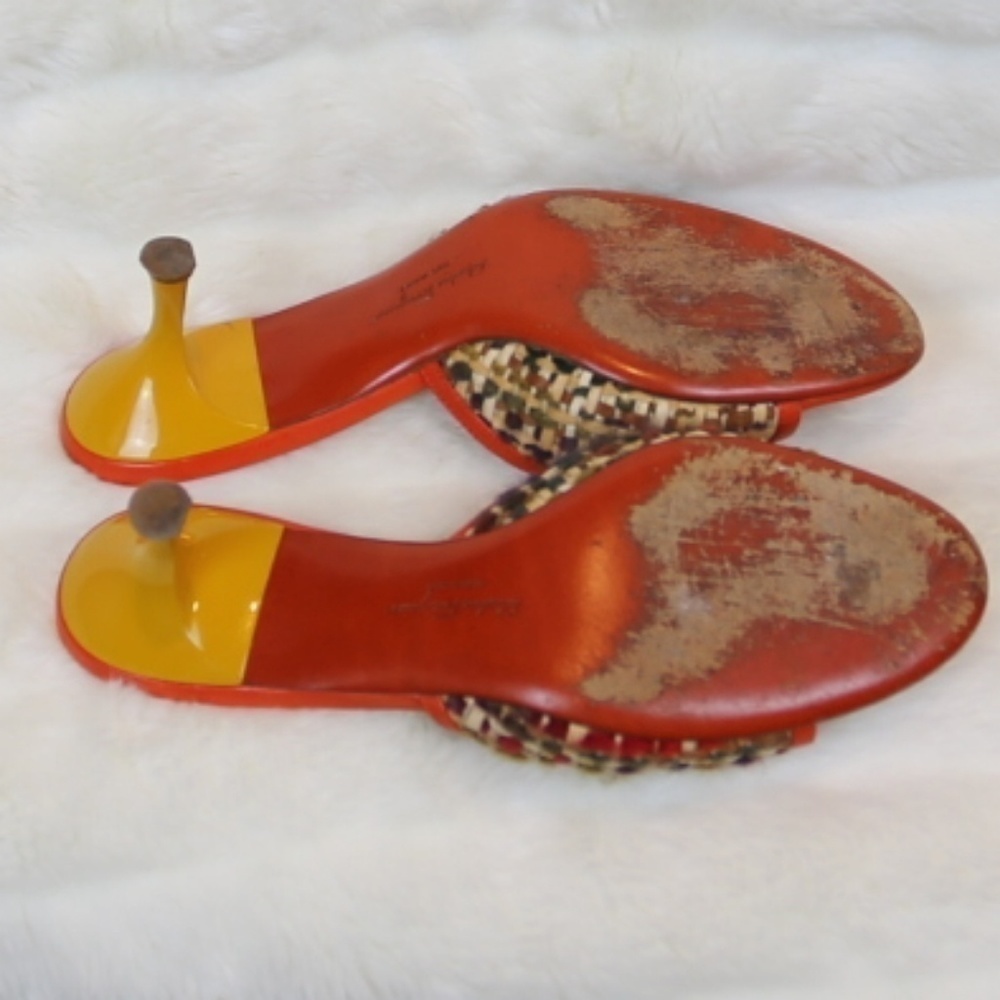 Salvatore Ferragamo kitten heels sandals 6 - Picture 2 of 2